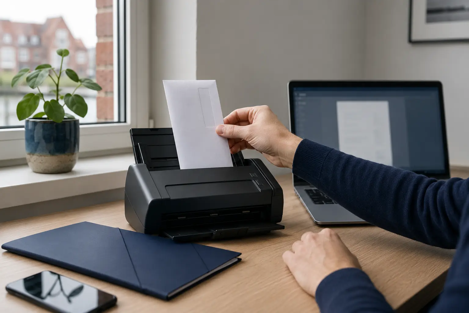 Diskrete Postannahme und digitaler Postscan bei Imprego